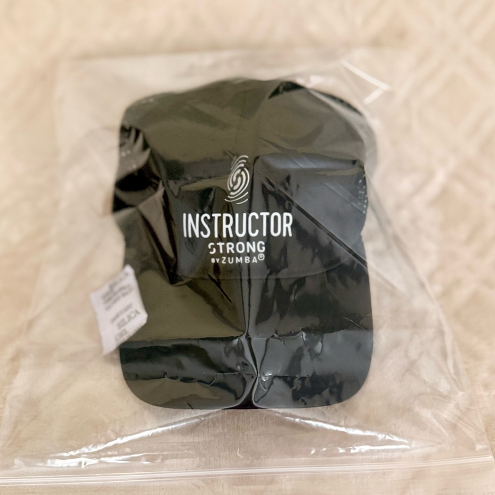 Zumba Fitness Black Instructor Baseball Cap - Picture 4 of 4